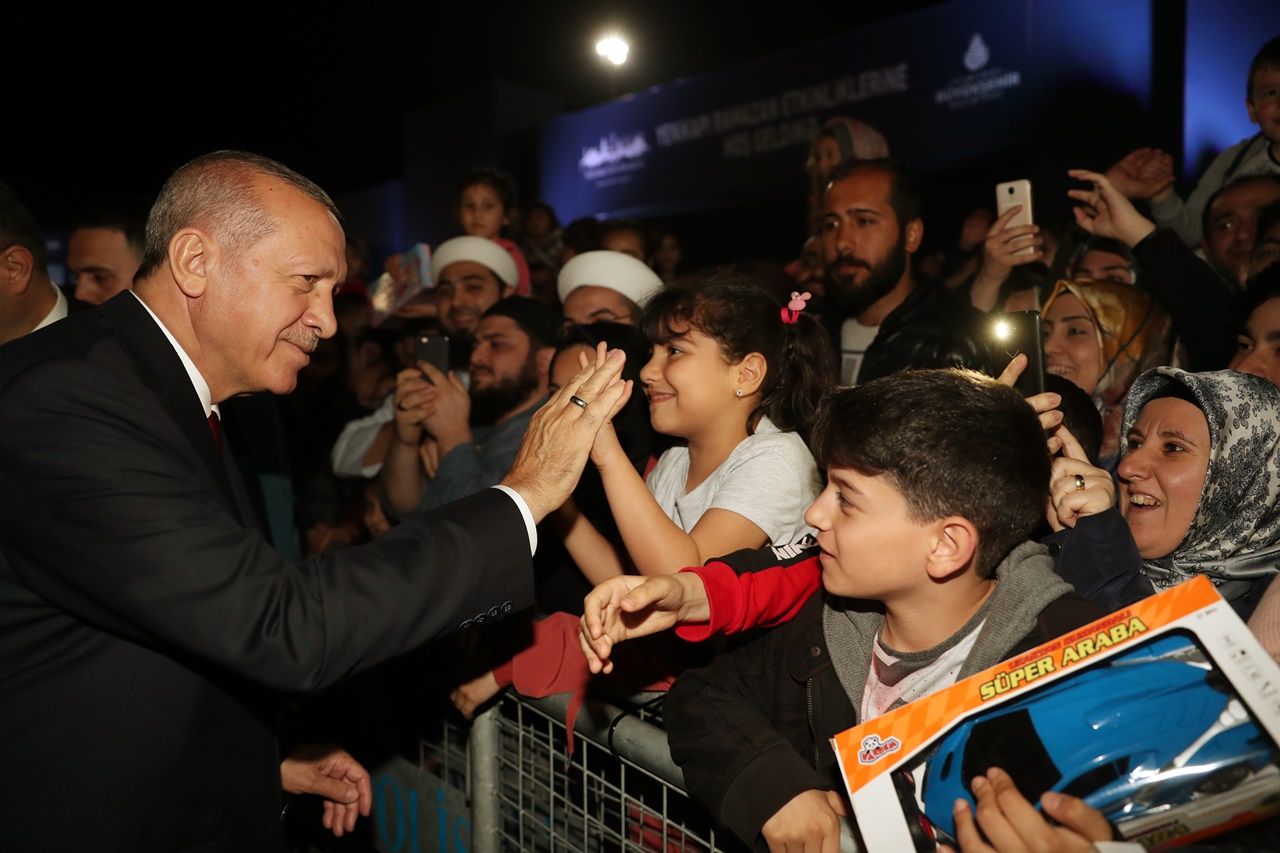 Erdoğan'dan Yenikapı etkinlik alanına ziyaret... 4