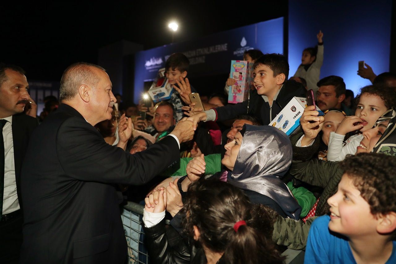 Erdoğan'dan Yenikapı etkinlik alanına ziyaret... 5