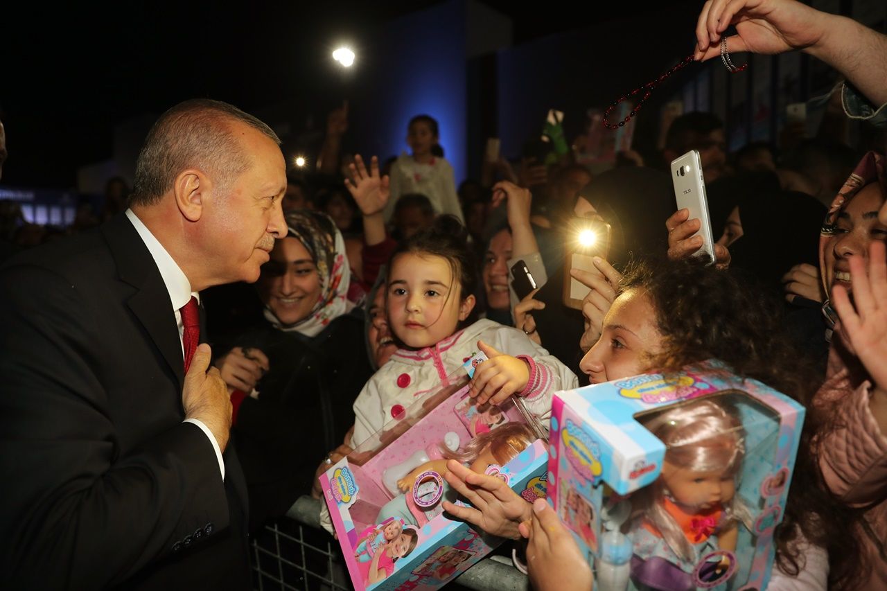 Erdoğan'dan Yenikapı etkinlik alanına ziyaret... 7