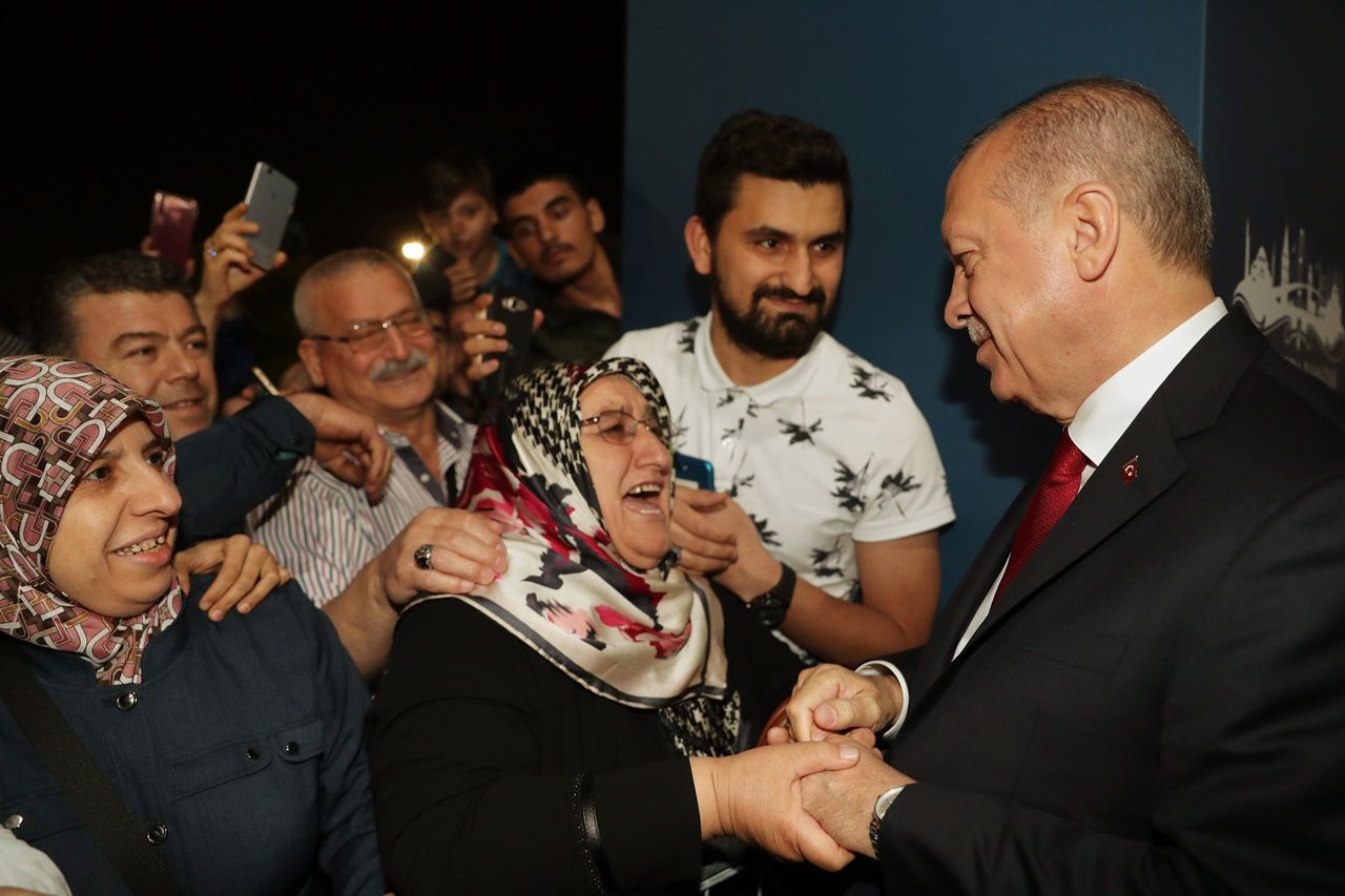 Erdoğan'dan Yenikapı etkinlik alanına ziyaret... 8