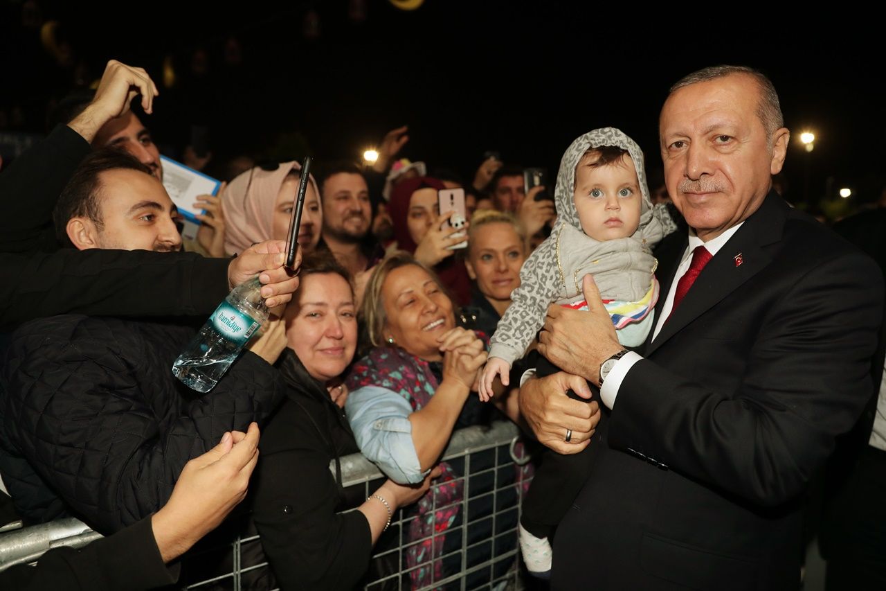 Erdoğan'dan Yenikapı etkinlik alanına ziyaret... 10