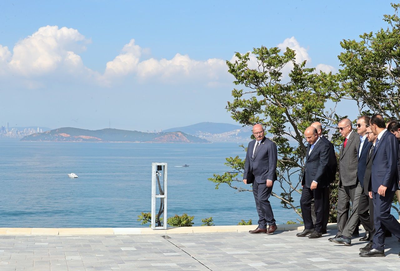 Cumhurbaşkanı Erdoğan'dan Yassıada ziyareti... 1