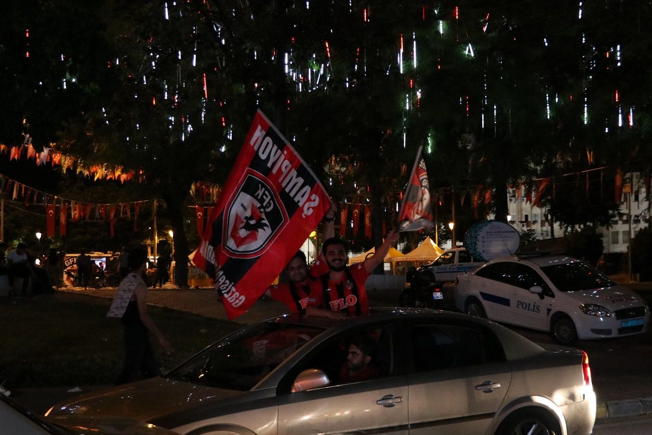 Gaziantep'te Süper Lig coşkusu... 2
