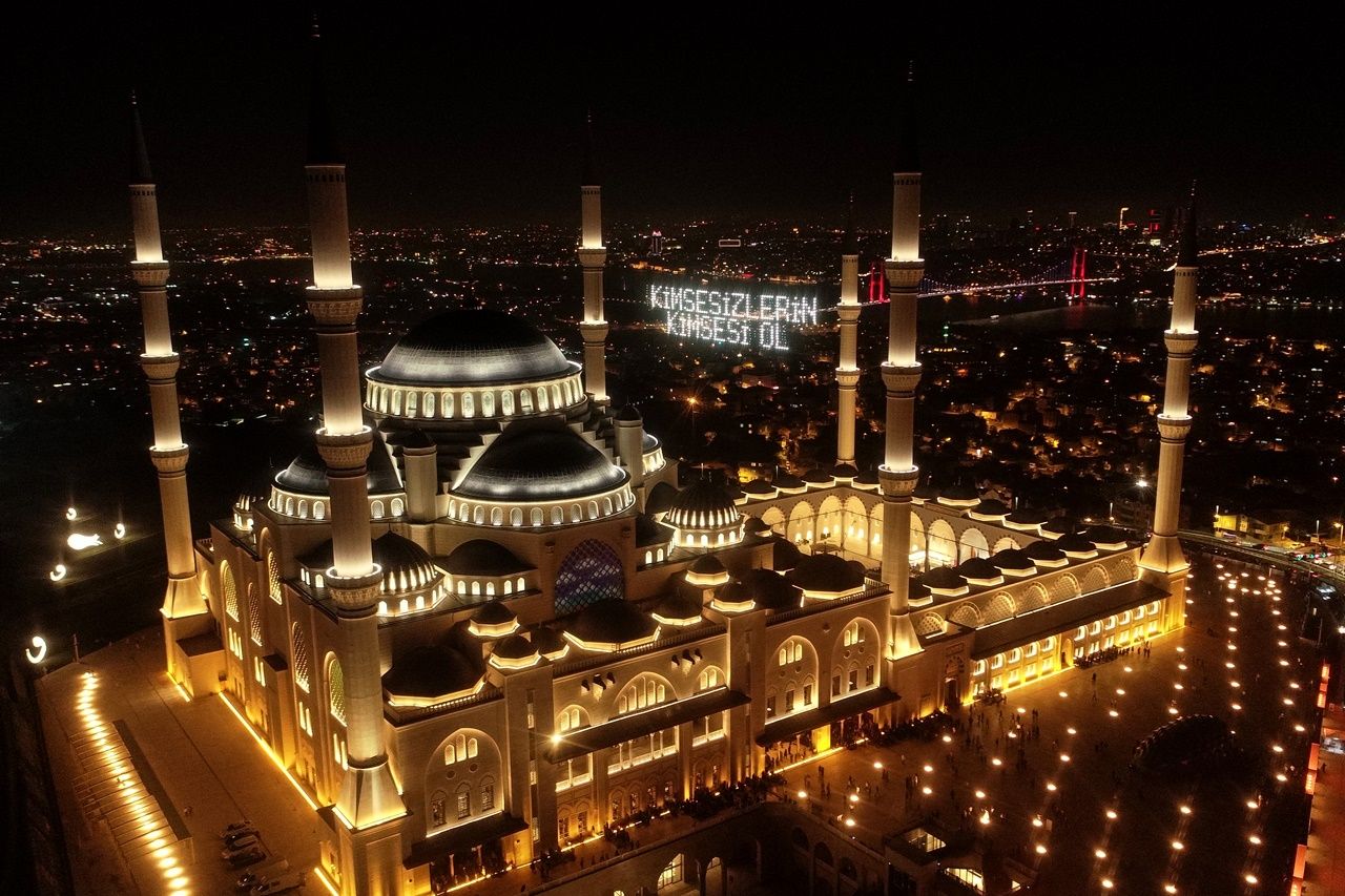 Büyük Çamlıca Camisi'nde Kadir Gecesi... 1