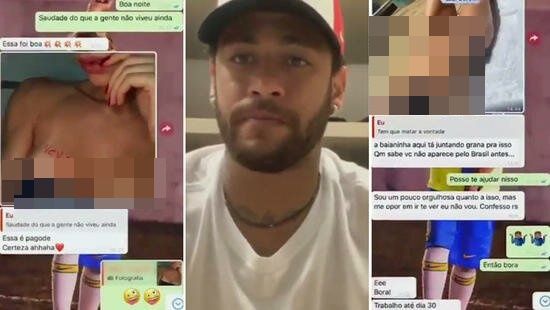Neymar'a tecavüz suçlaması! WhatsApp mesajıyla reddetti 6