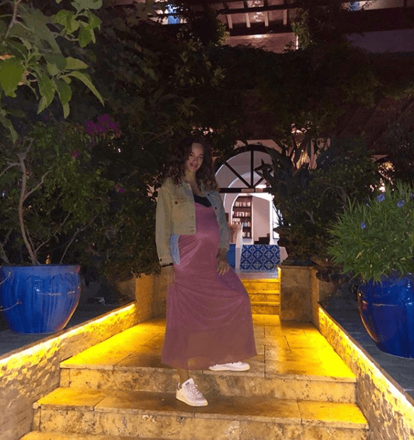 Seda Bakan'dan doğum öncesi son tatil! 2
