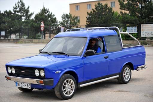 Tofaş Kartal marka otomobilini kamyonete çevirdi! 5
