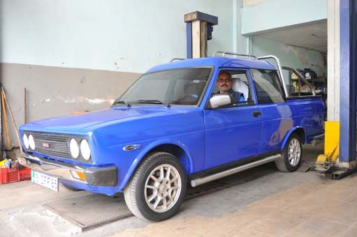 Tofaş Kartal marka otomobilini kamyonete çevirdi! 11