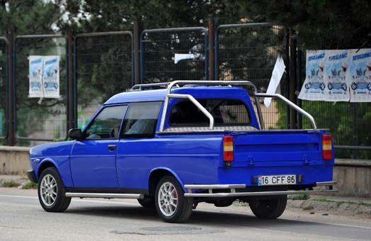 Tofaş Kartal marka otomobilini kamyonete çevirdi! 4
