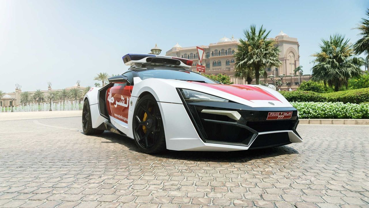 İşte Abu Dabi polisinin yeni aracı... 5