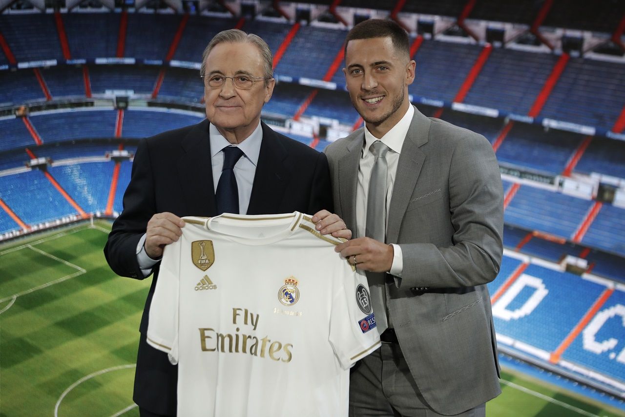 Real Madrid, Hazard'ı tanıttı... 1