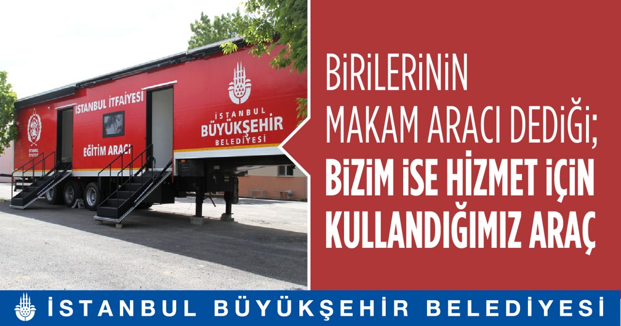 İBB: "Birilerinin makam aracı dediği, bizim ise hizmet için kullandığımız araçlar" 2