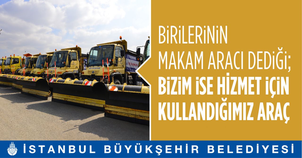 İBB: "Birilerinin makam aracı dediği, bizim ise hizmet için kullandığımız araçlar" 20