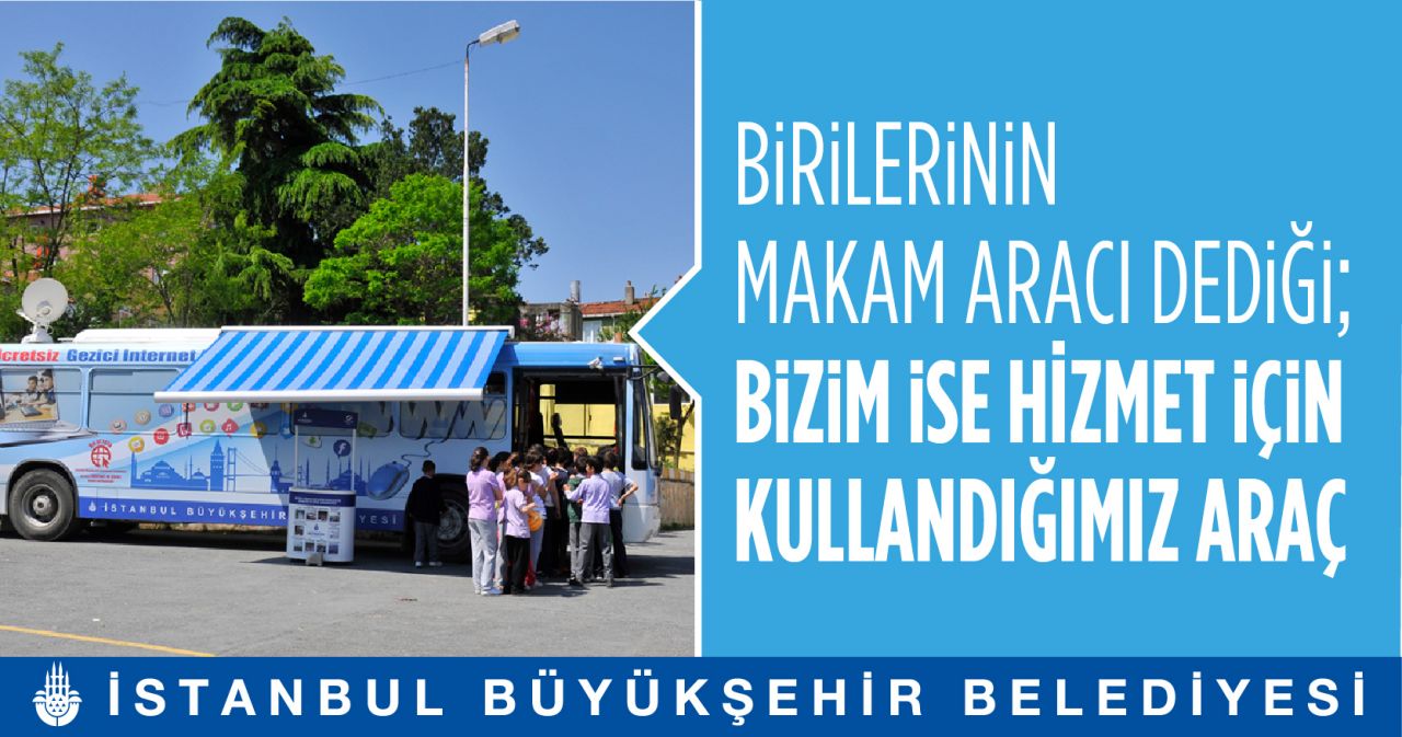 İBB: "Birilerinin makam aracı dediği, bizim ise hizmet için kullandığımız araçlar" 23