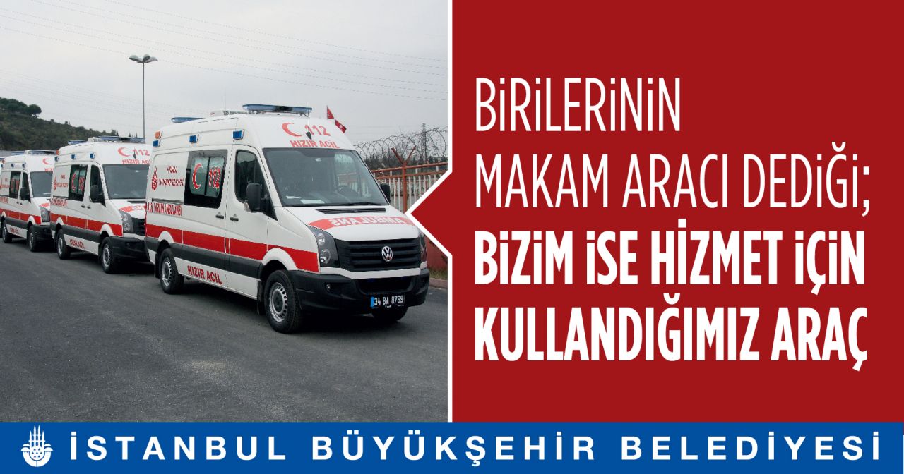 İBB: "Birilerinin makam aracı dediği, bizim ise hizmet için kullandığımız araçlar" 3