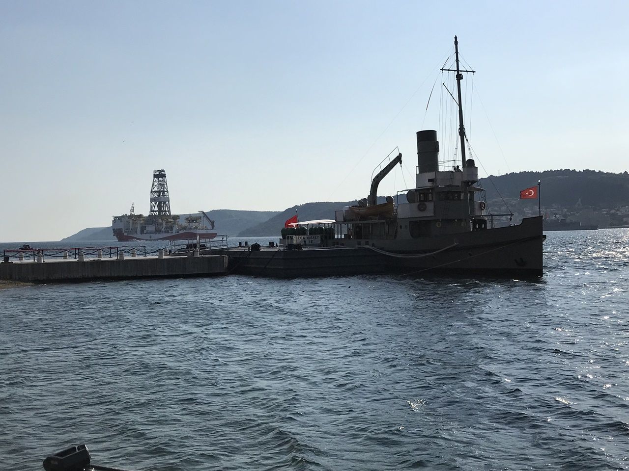 Milli gemi Yavuz, Çanakkale semalarında... 8