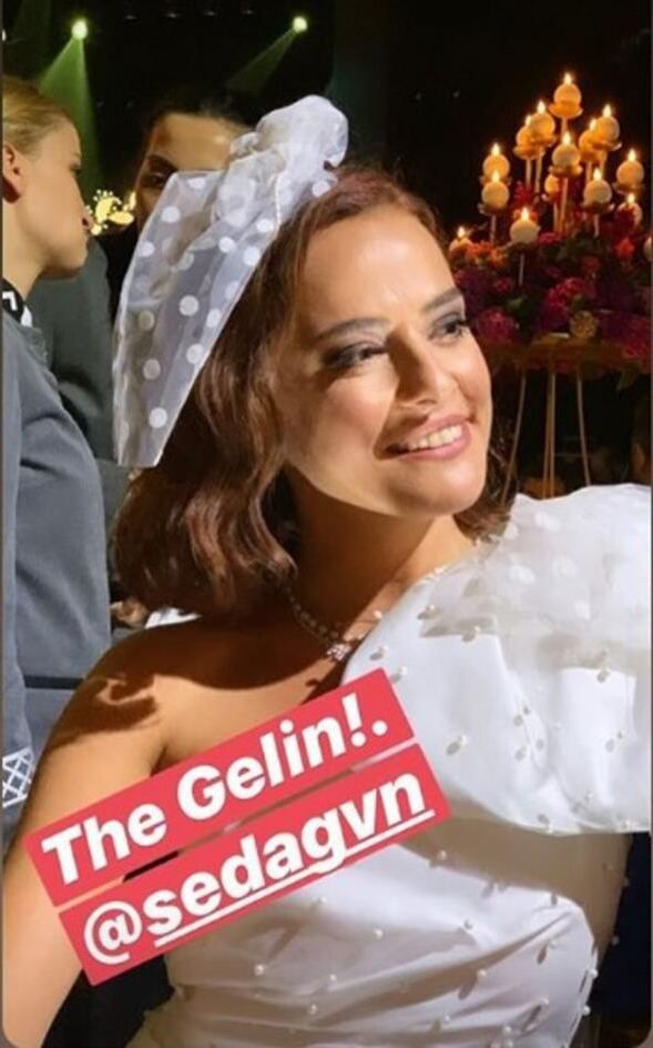Seda Güven görkemli bir düğünle evlendi! 9