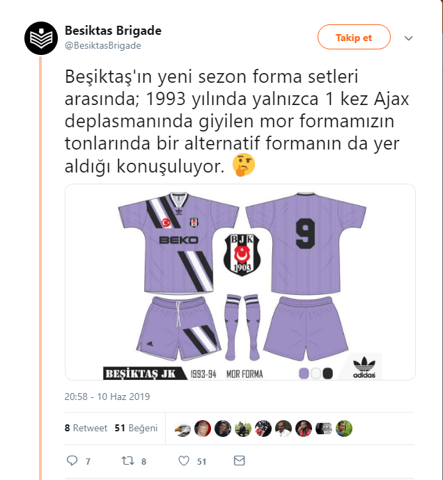 Beşiktaş yönetiminden taraftarı kızdıran forma! 9