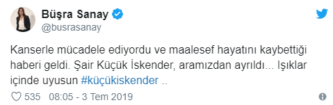 Can Bonomo'nun "babam" dediği şair öldü! 19