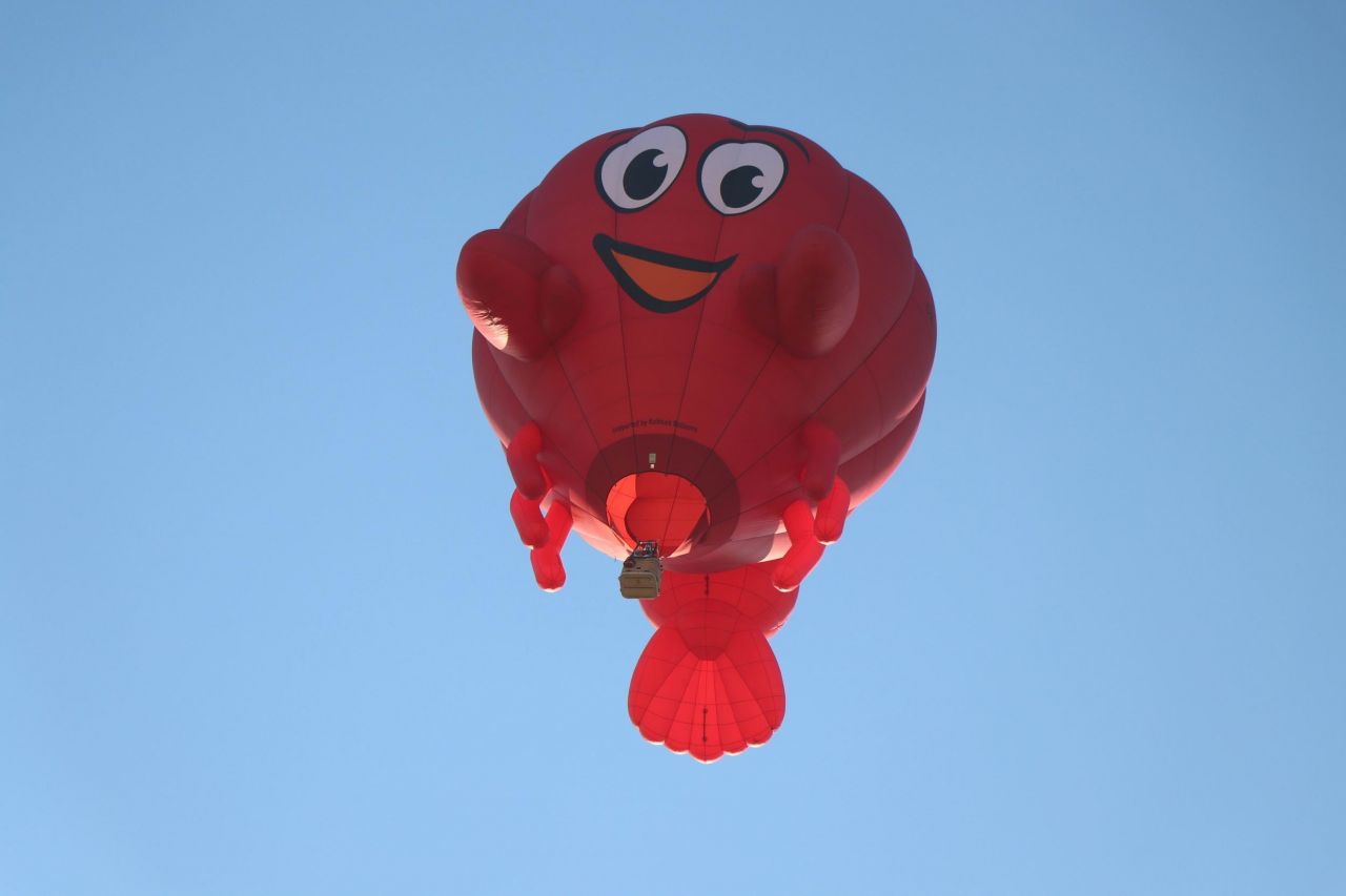 İlginç balonlar gökyüzünü süsledi 8