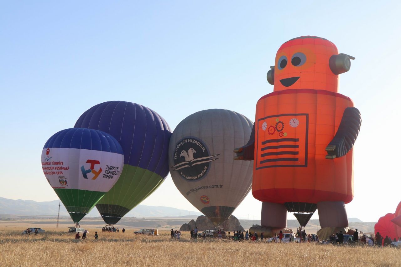 İlginç balonlar gökyüzünü süsledi 10