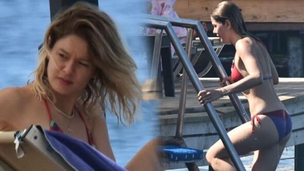 Burcu Biricik düzgün fiziğiyle dikkat çekti! 1