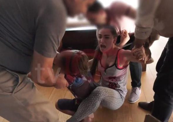 Yağmur Sarnıç icra ile alınan çocuklarına kavuştu! 3