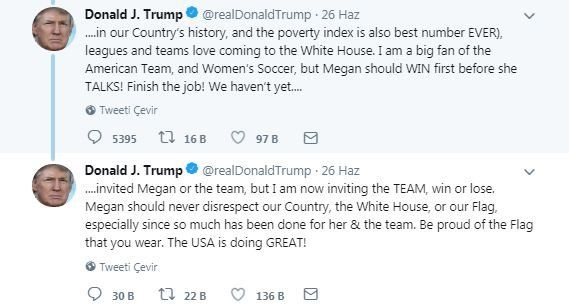 Donald Trump'a cevabı sahada verdi! 7