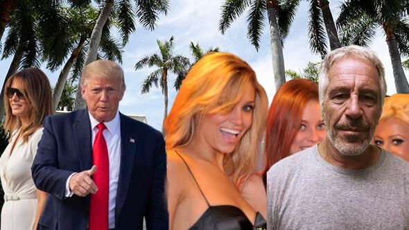 Trump'ın sapık milyarder ile VIP partisi! 1