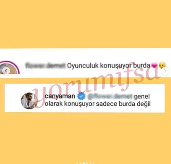 Can Yaman'dan takipçisine sert cevap! 6