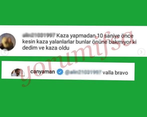 Can Yaman'dan takipçisine sert cevap! 7
