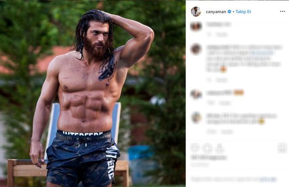 Can Yaman'dan takipçisine sert cevap! 2