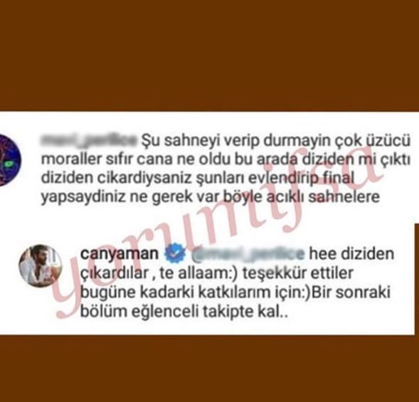 Can Yaman'dan takipçisine sert cevap! 10