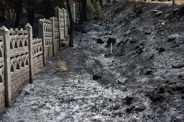 Yangından geriye yürek burkan kareler kaldı! 6