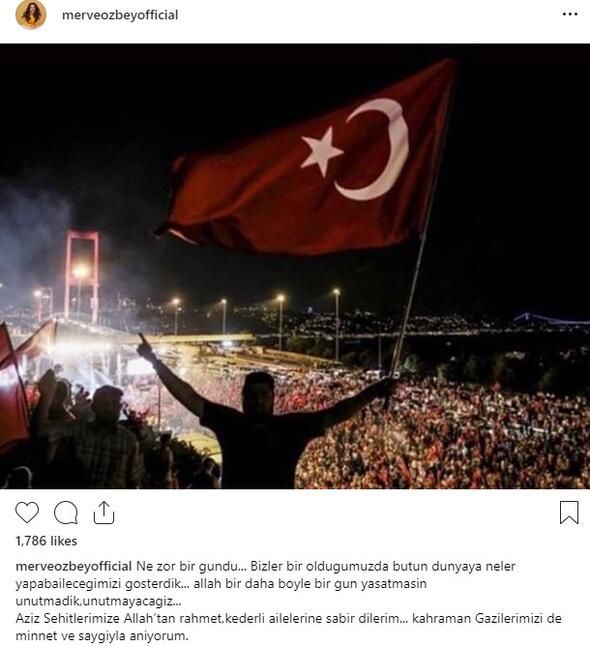 Ünlülerden 15 Temmuz paylaşımları! 6
