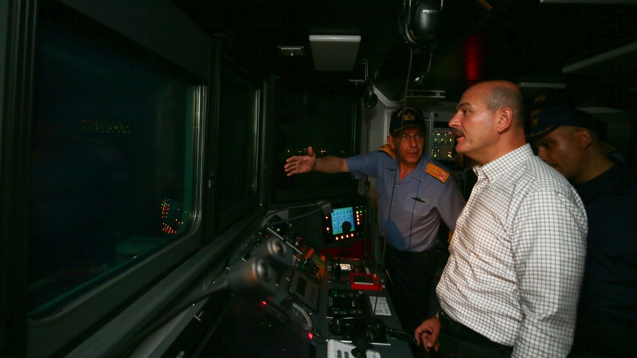 Bakan Soylu'dan gece seyri! 3