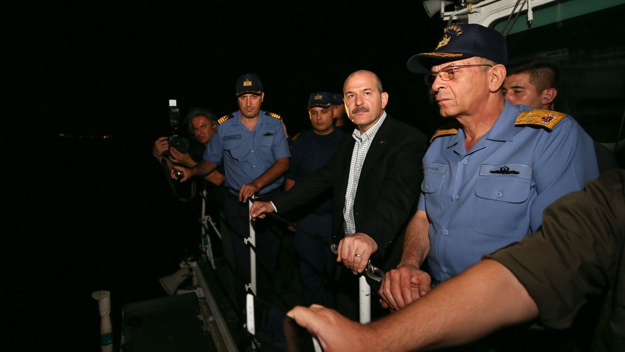 Bakan Soylu'dan gece seyri! 8