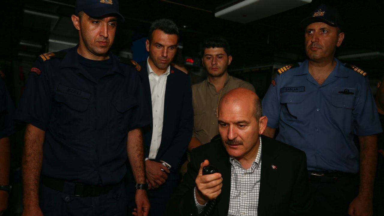 Bakan Soylu'dan gece seyri! 6