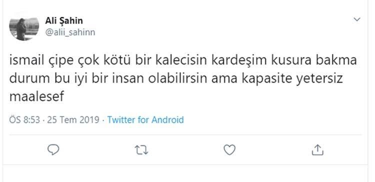 Galatasaray taraftarından 'İsmail Çipe' isyanı! 8