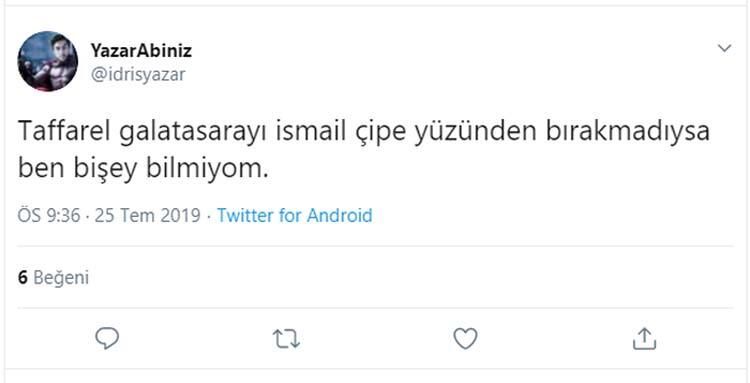 Galatasaray taraftarından 'İsmail Çipe' isyanı! 11
