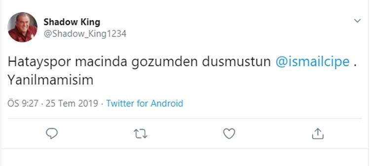 Galatasaray taraftarından 'İsmail Çipe' isyanı! 15