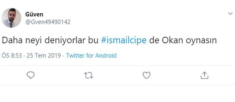 Galatasaray taraftarından 'İsmail Çipe' isyanı! 19