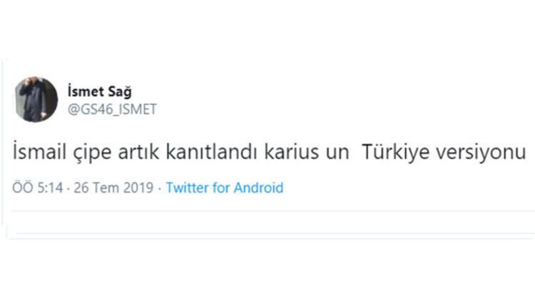 Galatasaray taraftarından 'İsmail Çipe' isyanı! 14