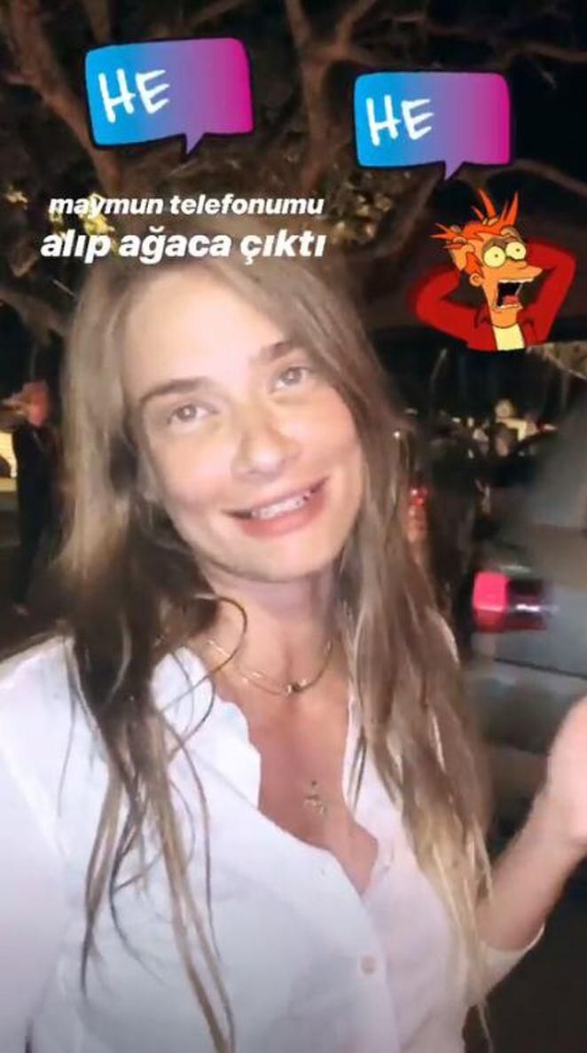 Müge Boz balayında telefonunu maymuna çaldırdı! 2
