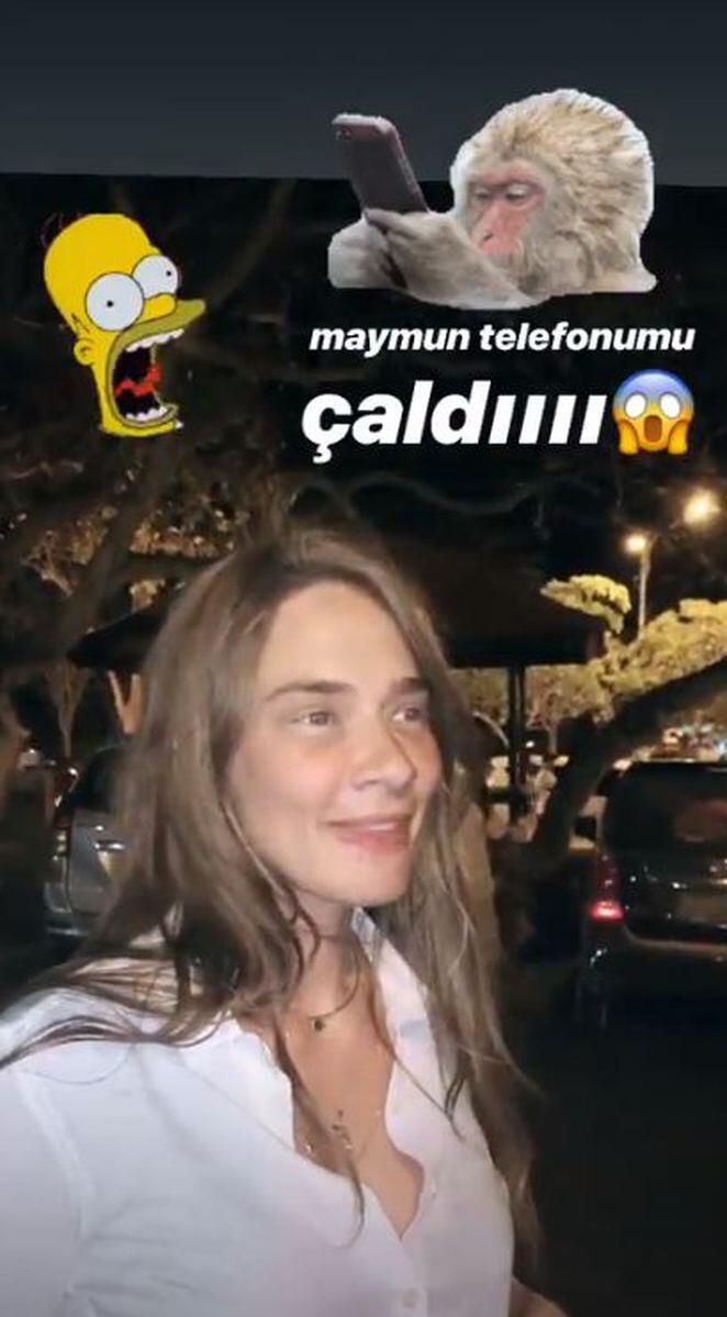 Müge Boz balayında telefonunu maymuna çaldırdı! 3
