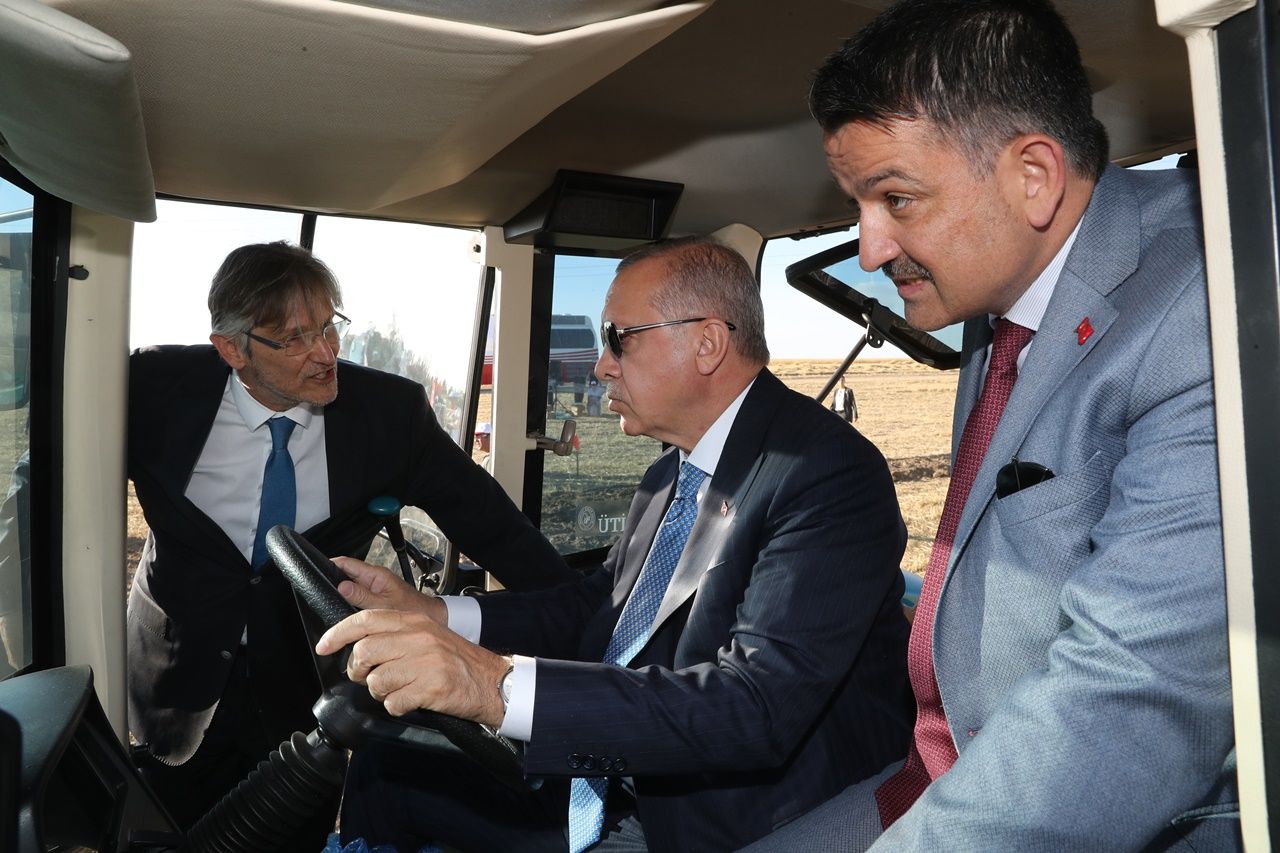 İşte yerli elektrikli traktör... 2