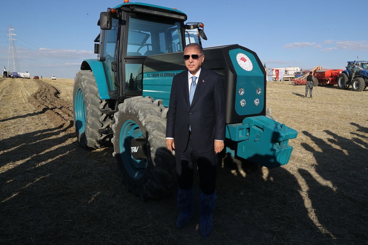 İşte yerli elektrikli traktör... 5