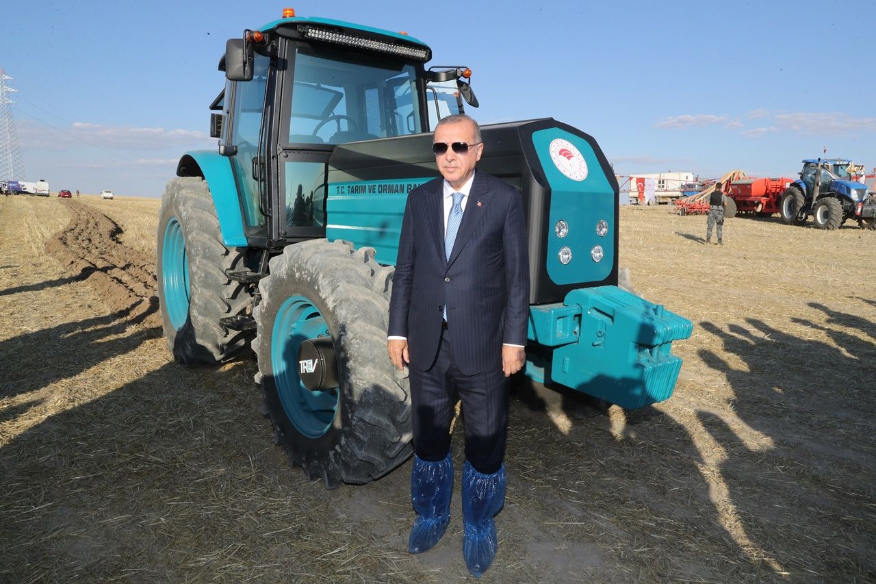 İşte yerli elektrikli traktör... 6
