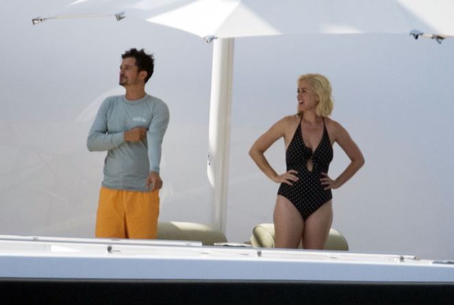 Katy Perry ve Orlando Bloom çifti tatilde... 2