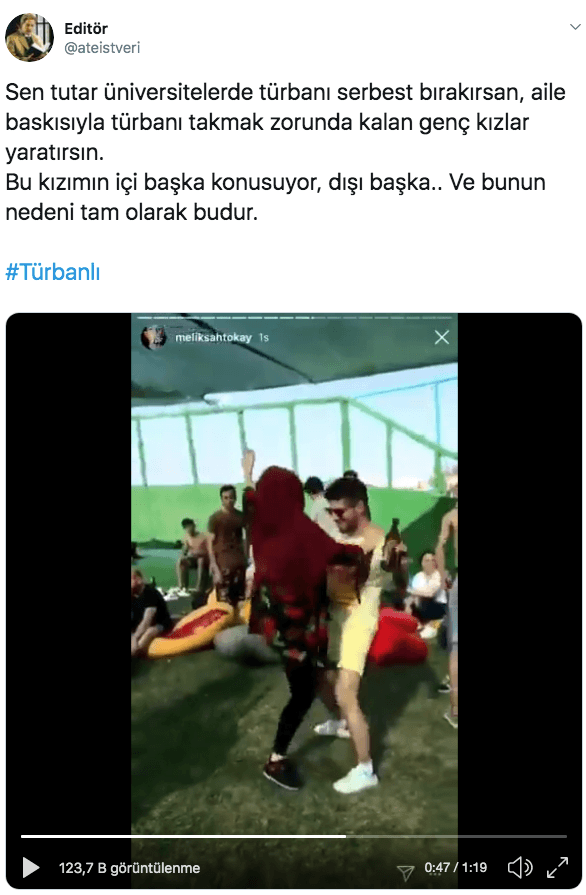 Başörtü provokasyonu ters tepti! 1